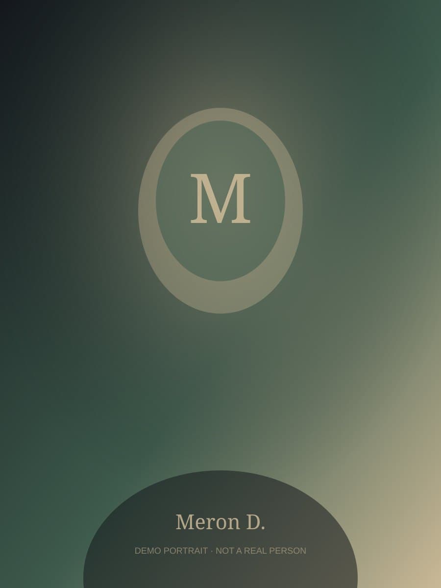 Meron D. demo portrait 3
